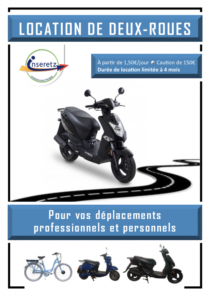 Location de scooter pour les demandeurs d